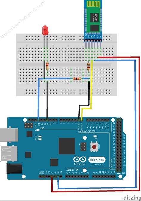 arduino mega 2560 bluetooth hc-05|Interfacing HC.